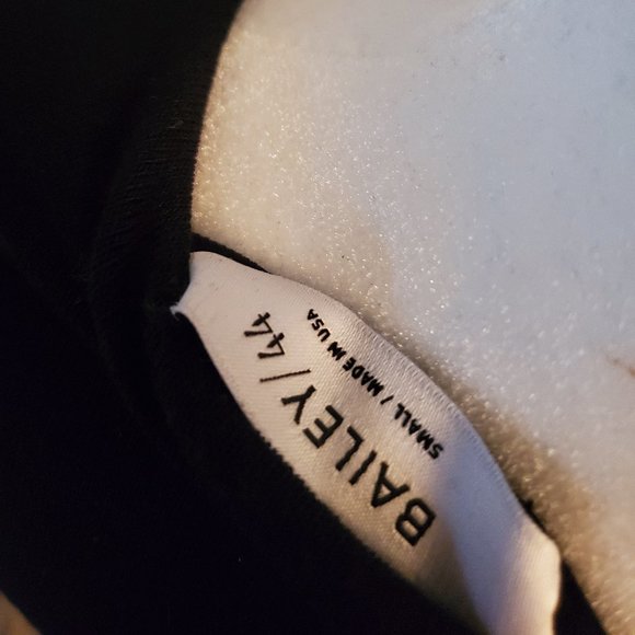 Bailey 44 Puffed Black Shirt - Picture 3 of 3